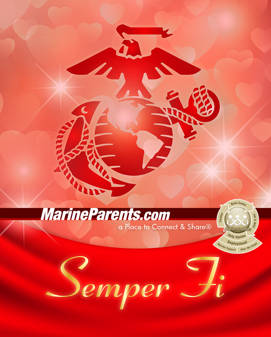 MarineParents.com USMC valentine's day