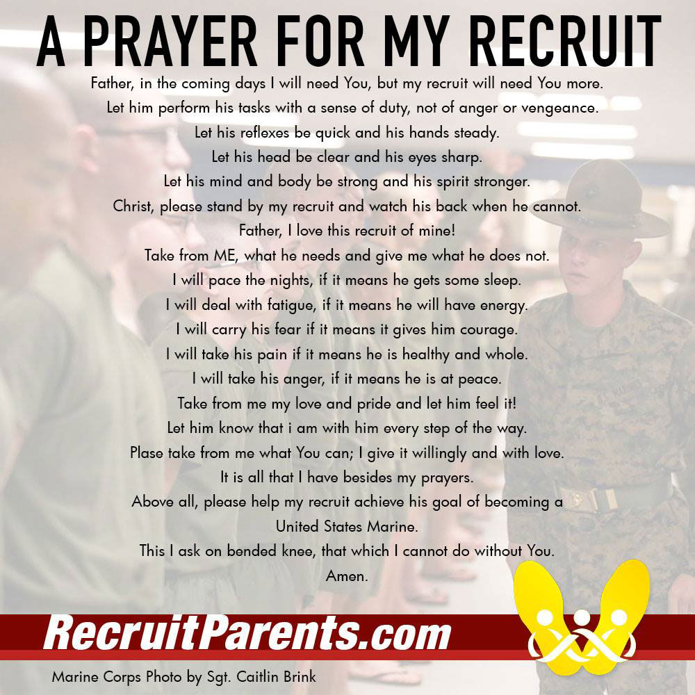 RecruitParents.com USMC the crucible prayer