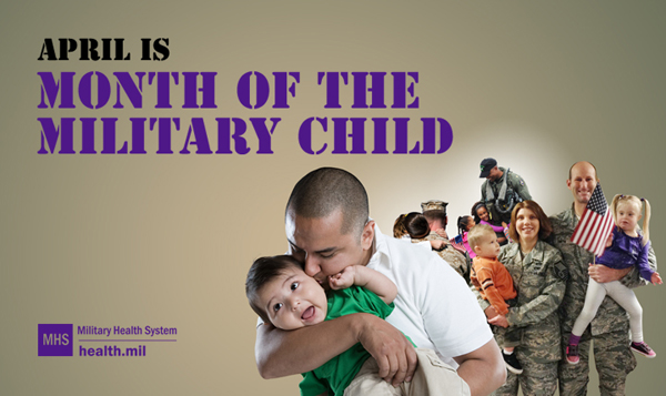 April is Month of the Military Child