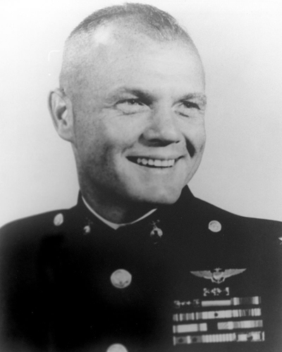 Lieutenant Colonel John H. Glenn Selected for Space Training