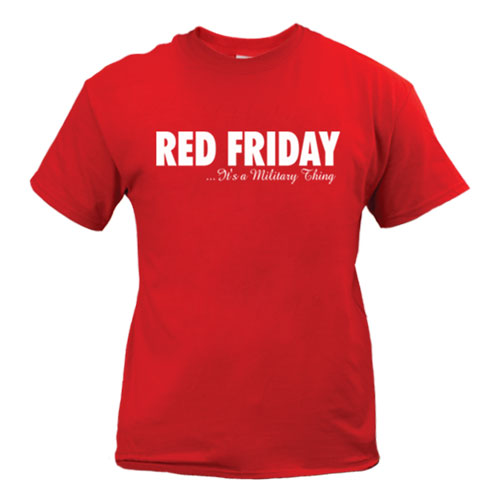 red friday it's a military thing tshirt