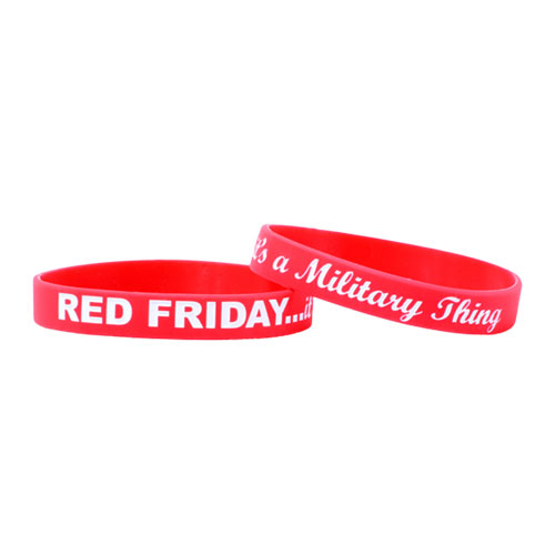 red friday wristbands