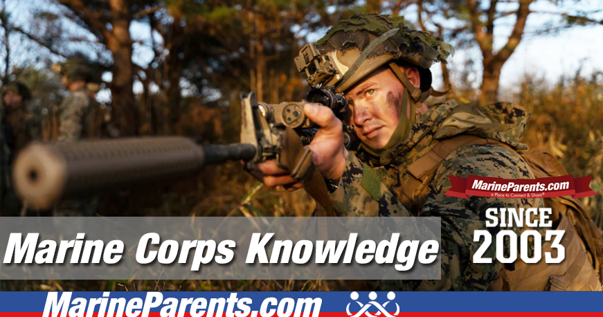About the Corps: MARINE CORPS KNOWLEDGE