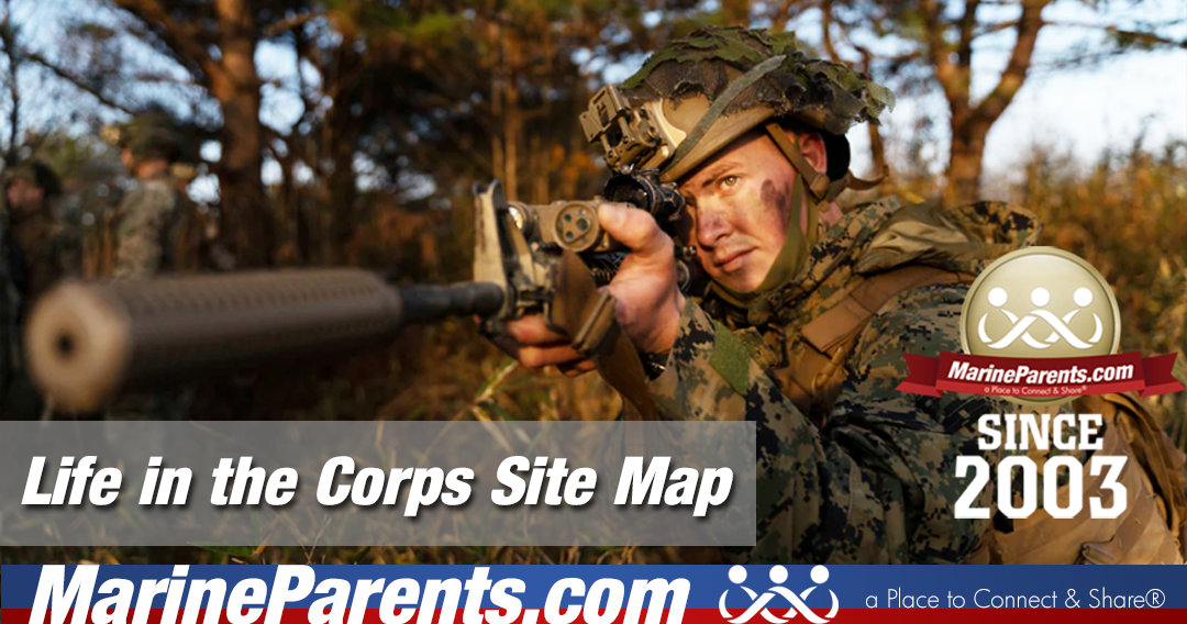 Life in the Corps Site Map