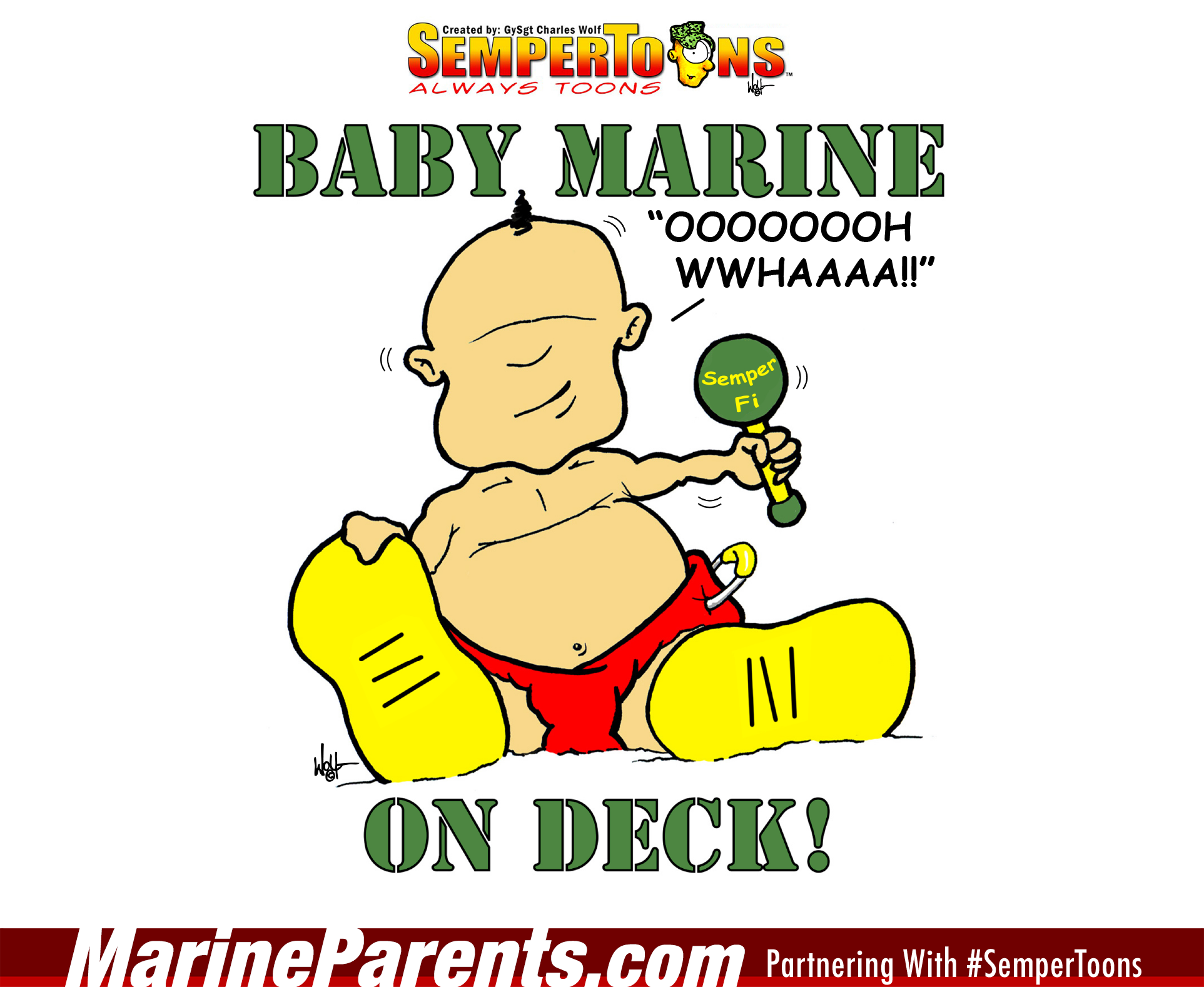 Semper Toons Baby Marine
